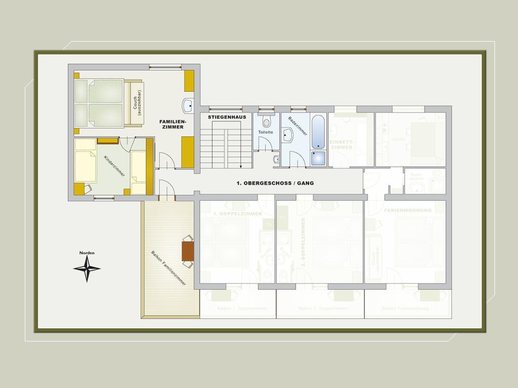 Ferienhaus Berger Mittersill Kamer foto